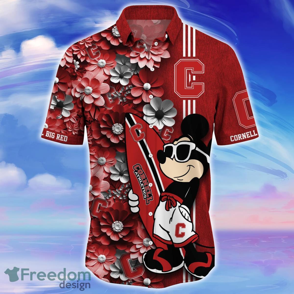 Cornell Big Red Trending Hawaiian Shirt Best Gift For Fans