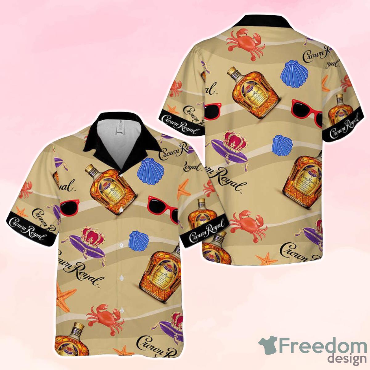 Crown Royal Canadian Whisky Hawaiian Shirt Perfect Gift Crown Royal Canadian Whisky Hawaiian Shirt Perfect Gift
