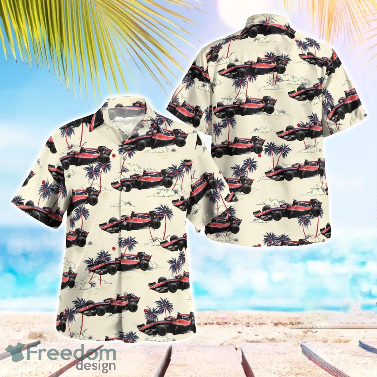 Dallara F2 2018 Formula Two Beach Hawaiian Shirt Dallara F2 2018 Formula Two Beach Hawaiian Shirt