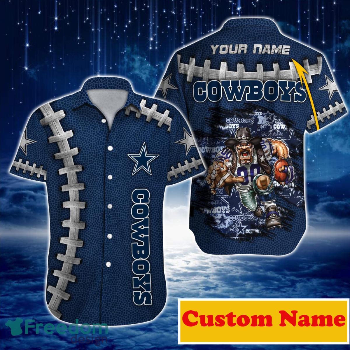 Dallas Cowboys NFL Custom Name Hawaiian Shirt For Men And Women Special Gift For Real Fans Dallas Cowboys NFL Custom Name Hawaiian Shirt For Men And Women Special Gift For Real Fans