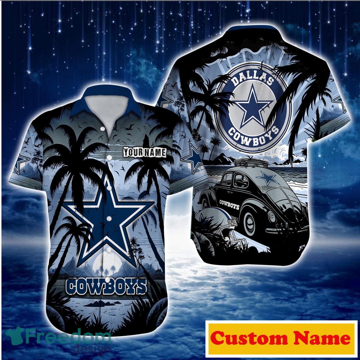 Dallas Cowboys NFL Custom Name Hawaiian Shirt For Men And Women Style Gift For Fans Dallas Cowboys NFL Custom Name Hawaiian Shirt For Men And Women Style Gift For Fans
