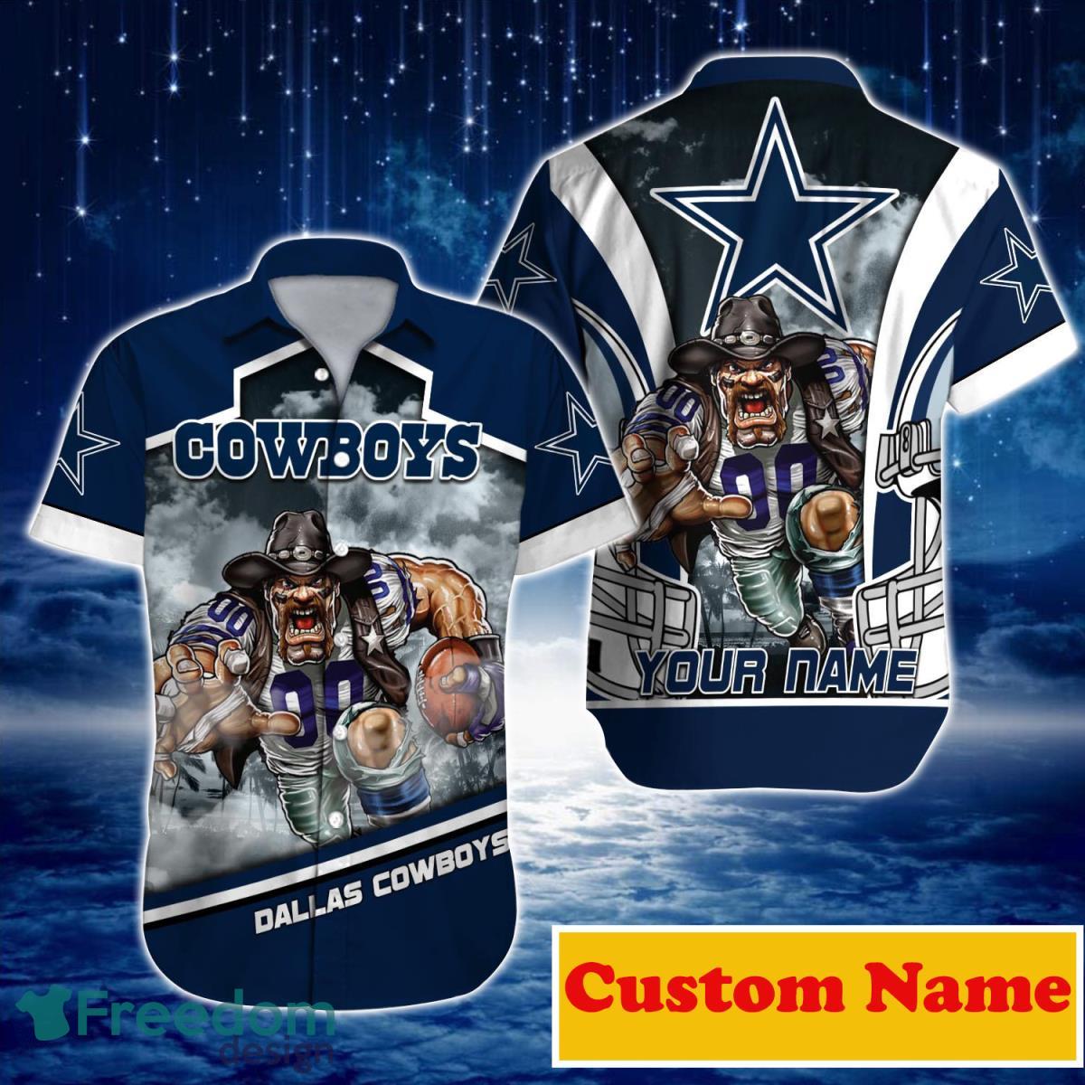 Dallas Cowboys NFL Custom Name Hawaiian Shirt For Men Women Great Gift For Real Fans Dallas Cowboys NFL Custom Name Hawaiian Shirt For Men Women Great Gift For Real Fans