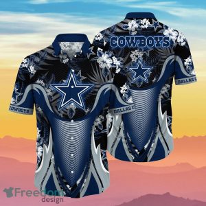 Dallas Cowboys NFL Flower Hawaiian Shirt Best Gift For Men And Women Fans