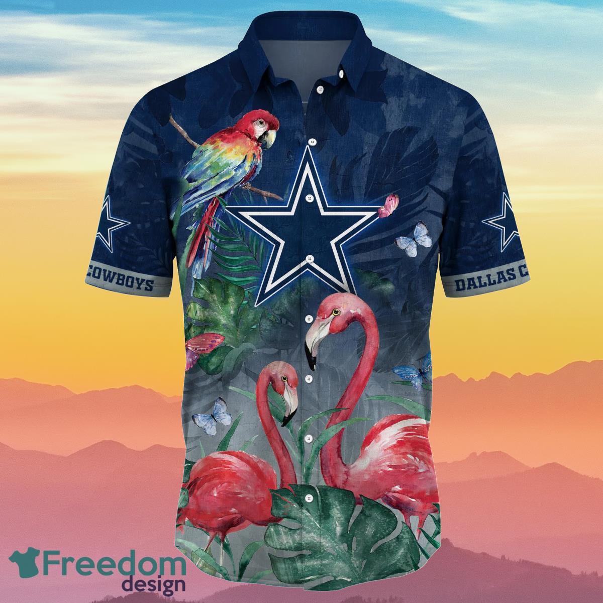 Dallas Cowboys NFL Flower Hawaiian Shirt Ideal Gift For Fans