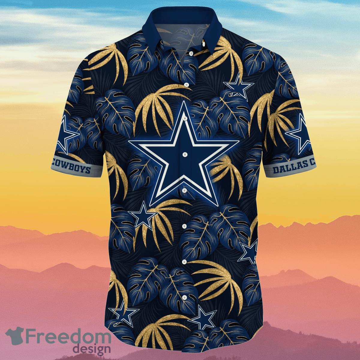 Dallas Cowboys NFL Flower Hawaiian Shirt Special Gift For Real Fans