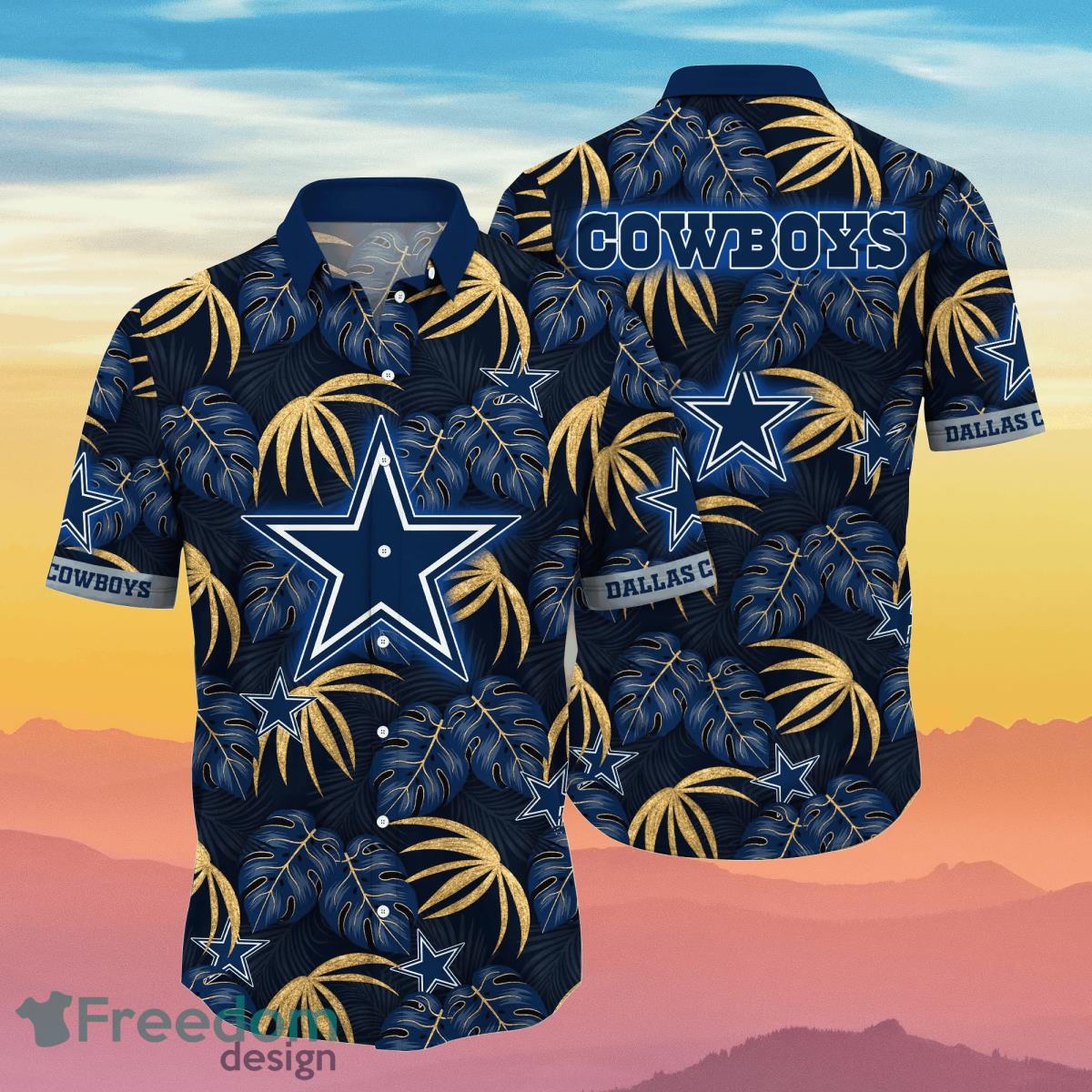 Dallas Cowboys NFL Flower Hawaiian Shirt Special Gift For Real Fans Dallas Cowboys NFL Flower Hawaiian Shirt Special Gift For Real Fans