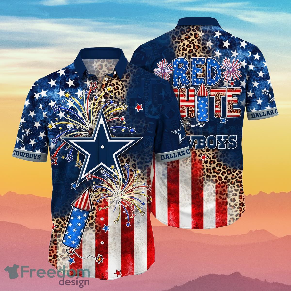 Dallas Cowboys NFL Hawaii Shirt Independence Day Best Gift For Men And Women Fans Dallas Cowboys NFL Hawaii Shirt Independence Day Best Gift For Men And Women Fans