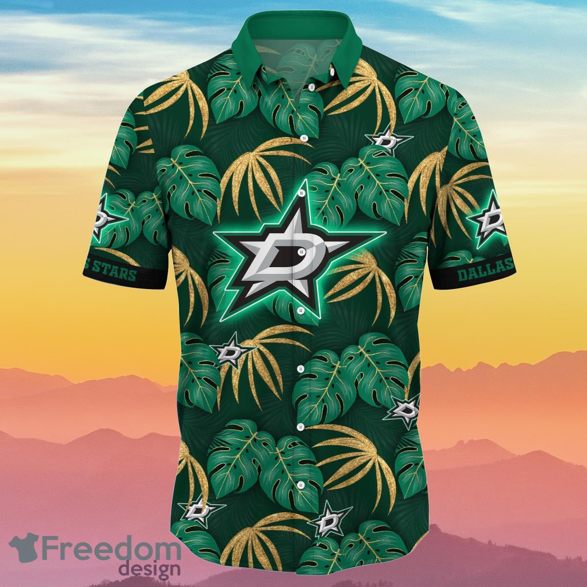 Dallas Stars NHL Flower Hawaiian Shirt Special Gift For Real Fans