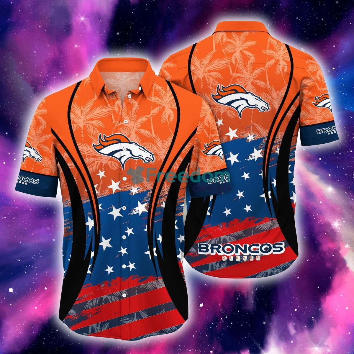 Denver Broncos NFL Hawaiian Shirt Trending Style For Fans Denver Broncos NFL Hawaiian Shirt Trending Style For Fans