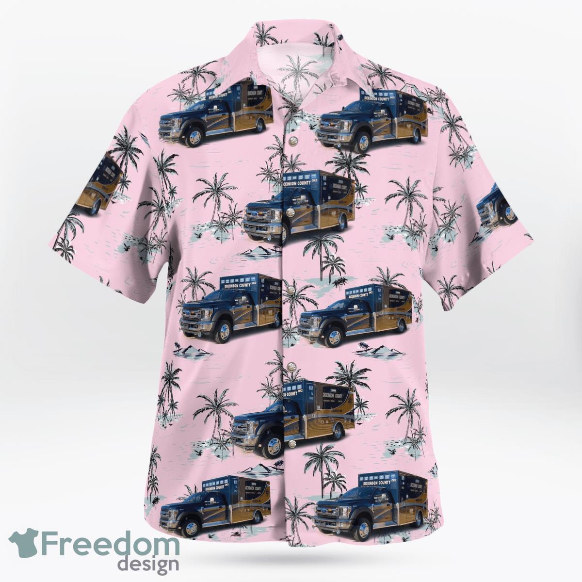 Dickinson County EMS Hawaiian Shirt Best Style For Men Women Dickinson County EMS Hawaiian Shirt Best Style For Men Women
