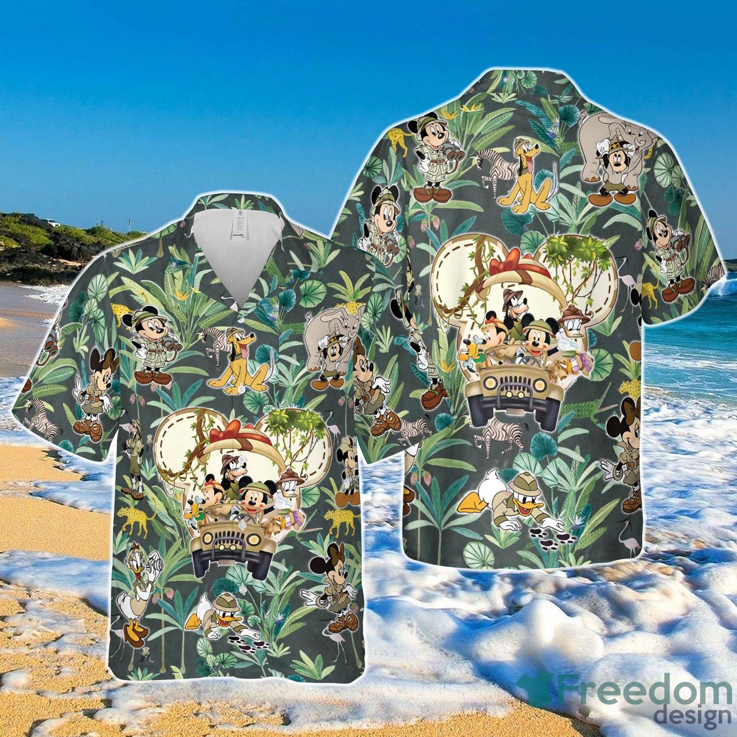 Disney Animal Kingdom Mickey And Friends Hawaiian Shirt Disney Animal Kingdom Mickey And Friends Hawaiian Shirt