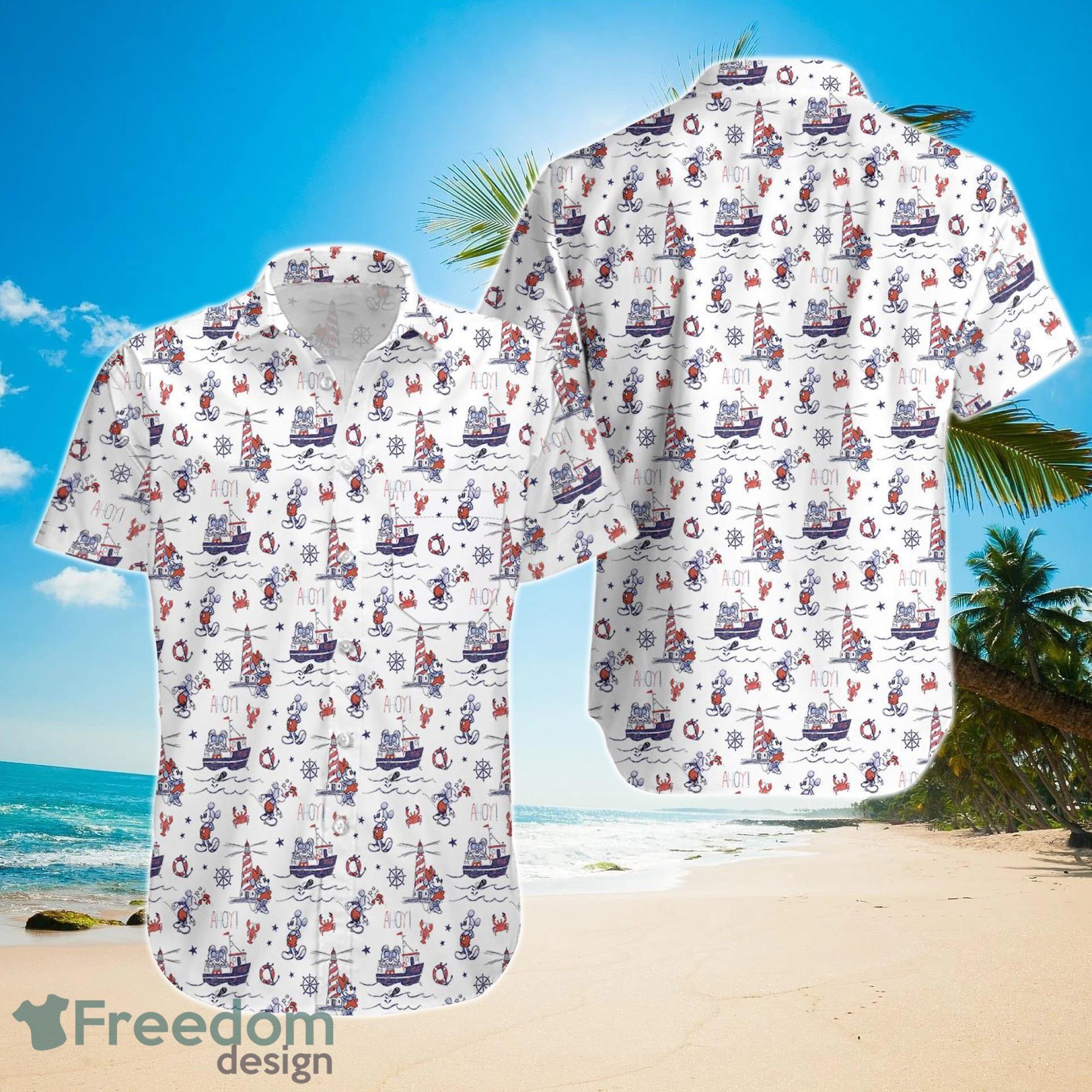 Disney Cruise Dad Disney Nautical Hawaiian Shirt For Men And Women Disney Cruise Dad Disney Nautical Hawaiian Shirt For Men And Women