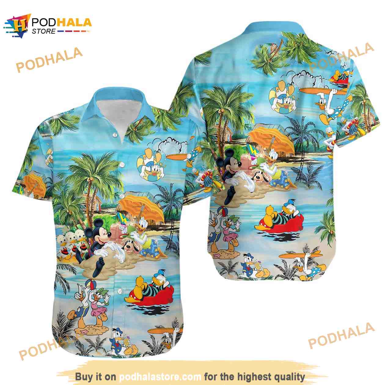 Disney-Donald-Duck-Summer-Vacation-Cartoon-Hawaiian-Shirt-1.jpg