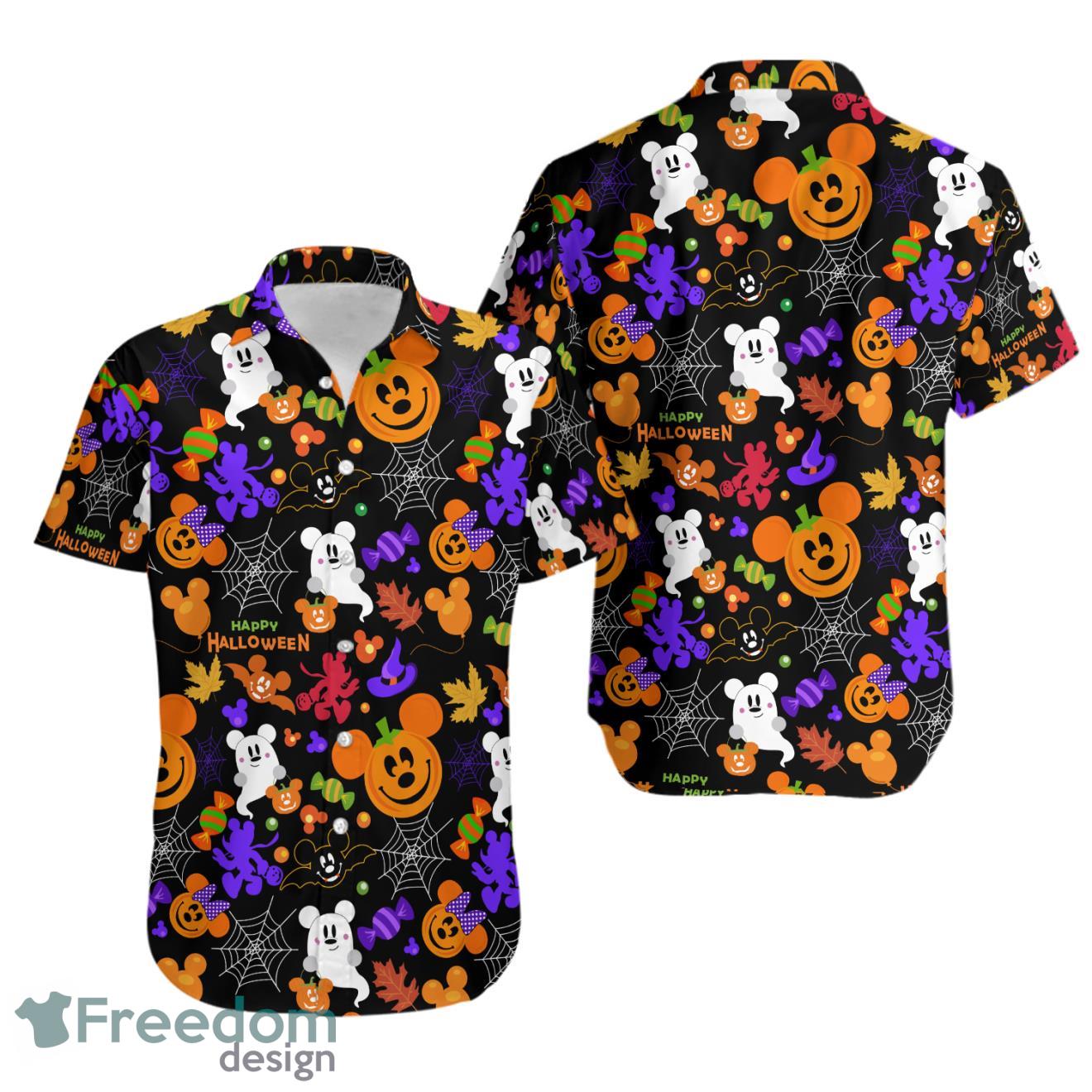 Disney Happy Halloween Hawaiian Shirt Disney Happy Halloween Hawaiian Shirt