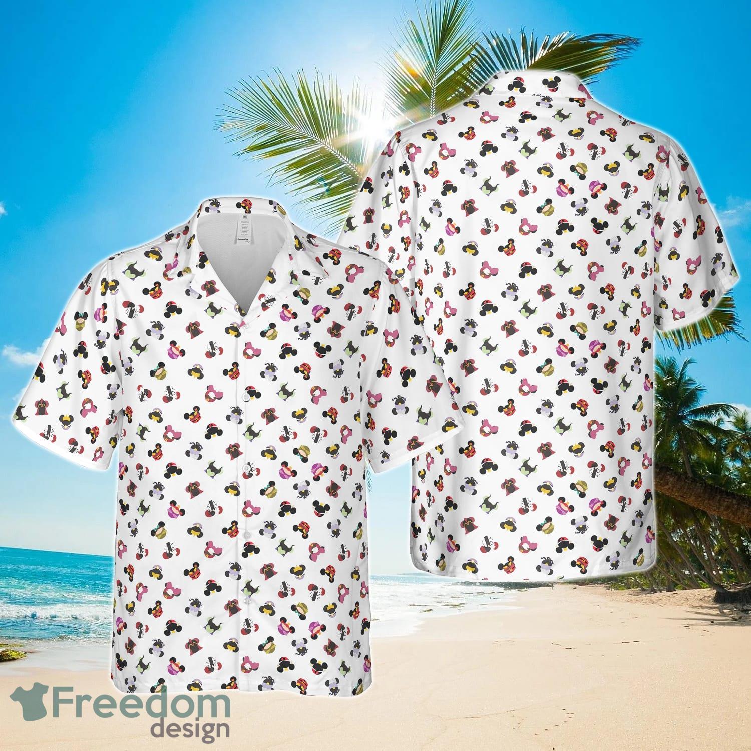 Disney Villains Mouse Ears Hawaiian Shirt For Men And Women Disney Villains Mouse Ears Hawaiian Shirt For Men And Women