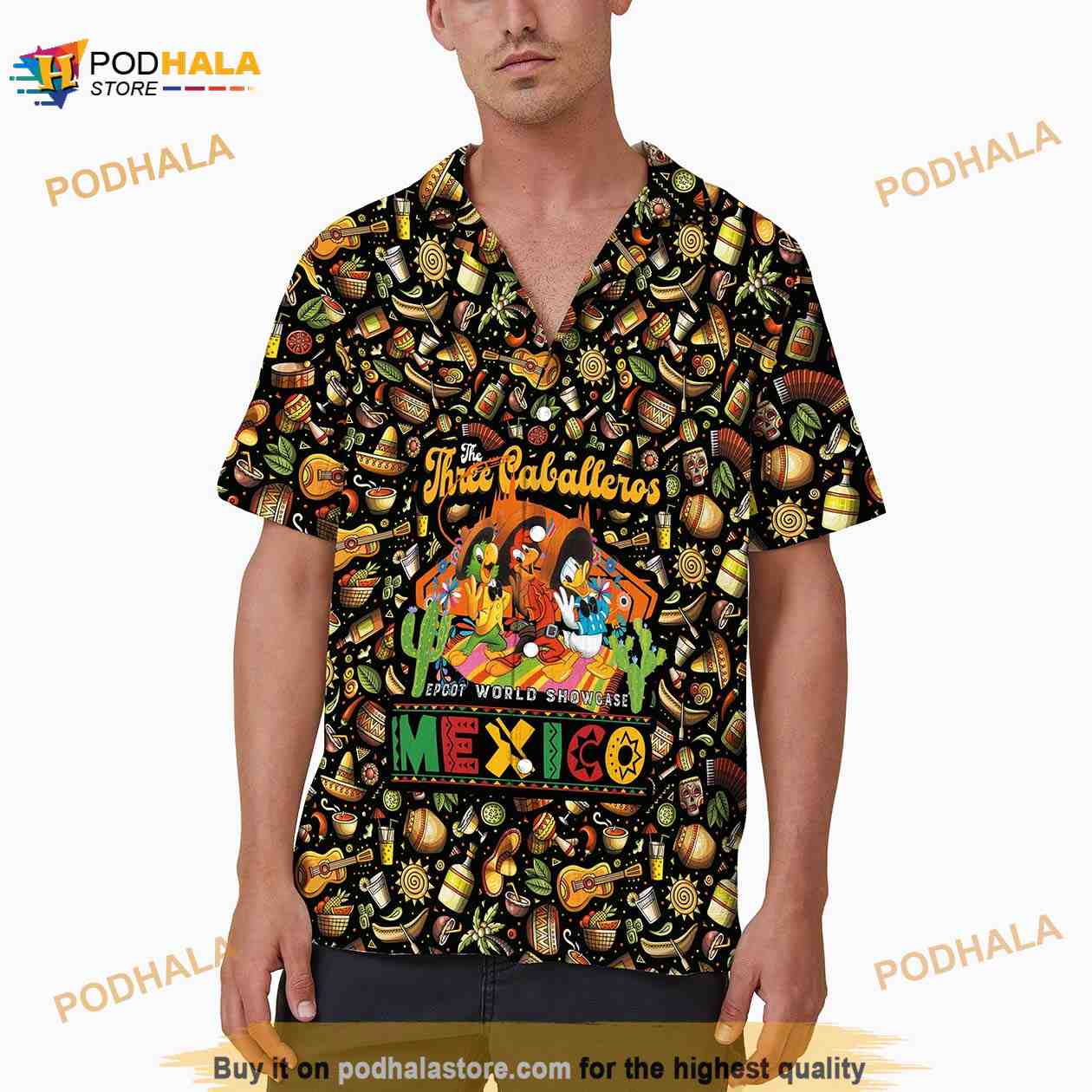 Disney-Vintage-Hawaiian-Shirt-Disney-Margarita-Button-Up-Shirt-Cinco-De-Mayo-Epcot-Shirt.jpg