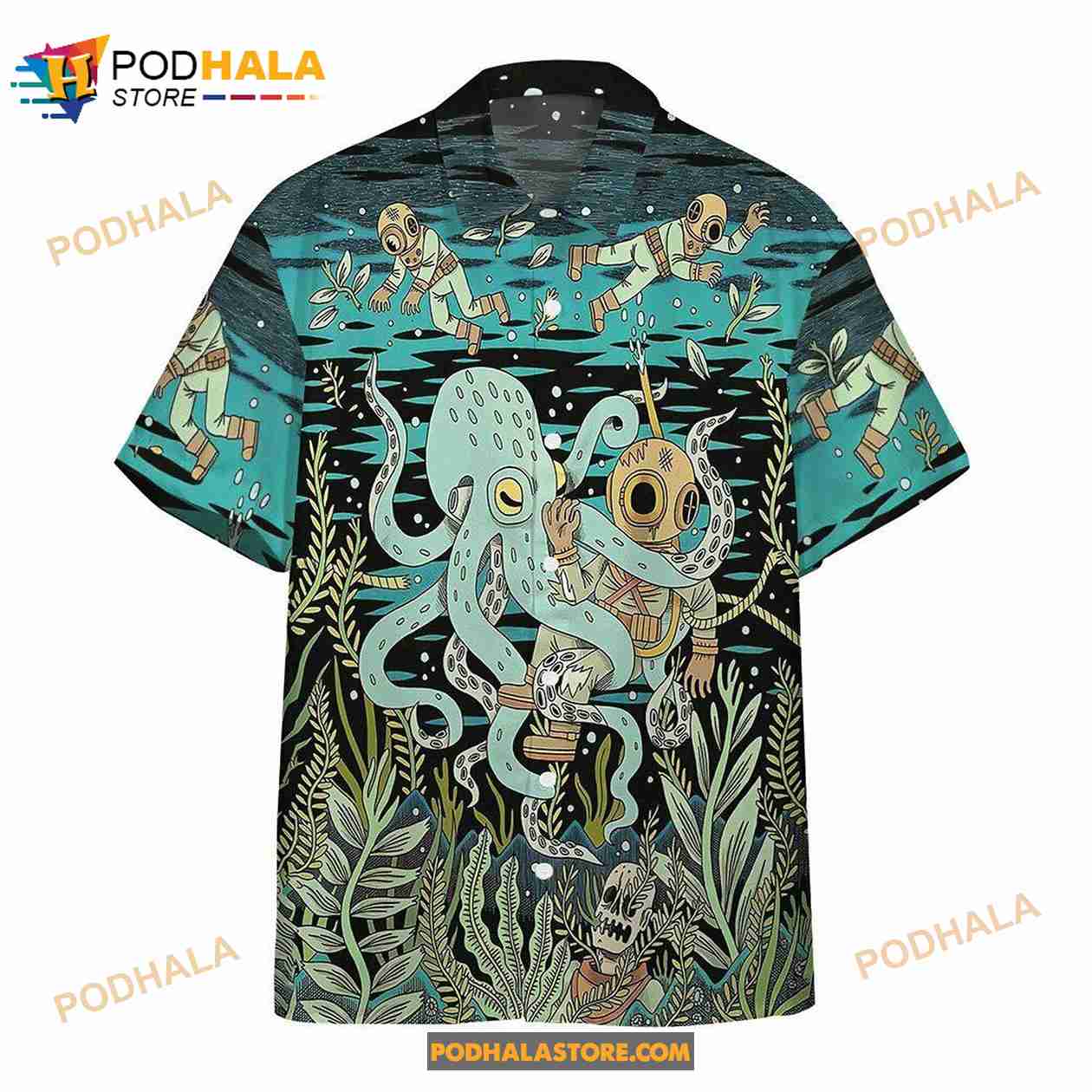 Diver-Fighting-With-Octopus-Button-Down-Short-Sleeve-Series-Vintage-Beach-Hawaiian-Shirt.jpg