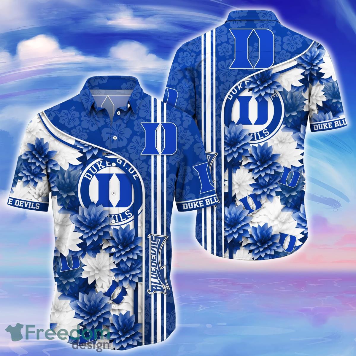 Duke Blue Devils Trending Hawaiian Shirt For Fans Duke Blue Devils Trending Hawaiian Shirt For Fans