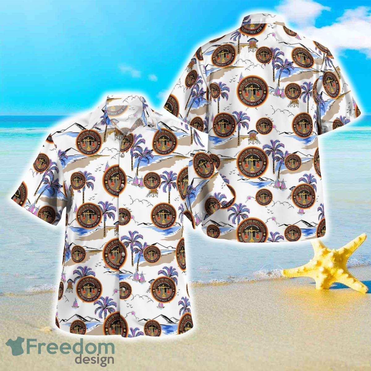 FDNY Fire Marshals Hawaiian Shirt Best Style For Men And Women FDNY Fire Marshals Hawaiian Shirt Best Style For Men And Women