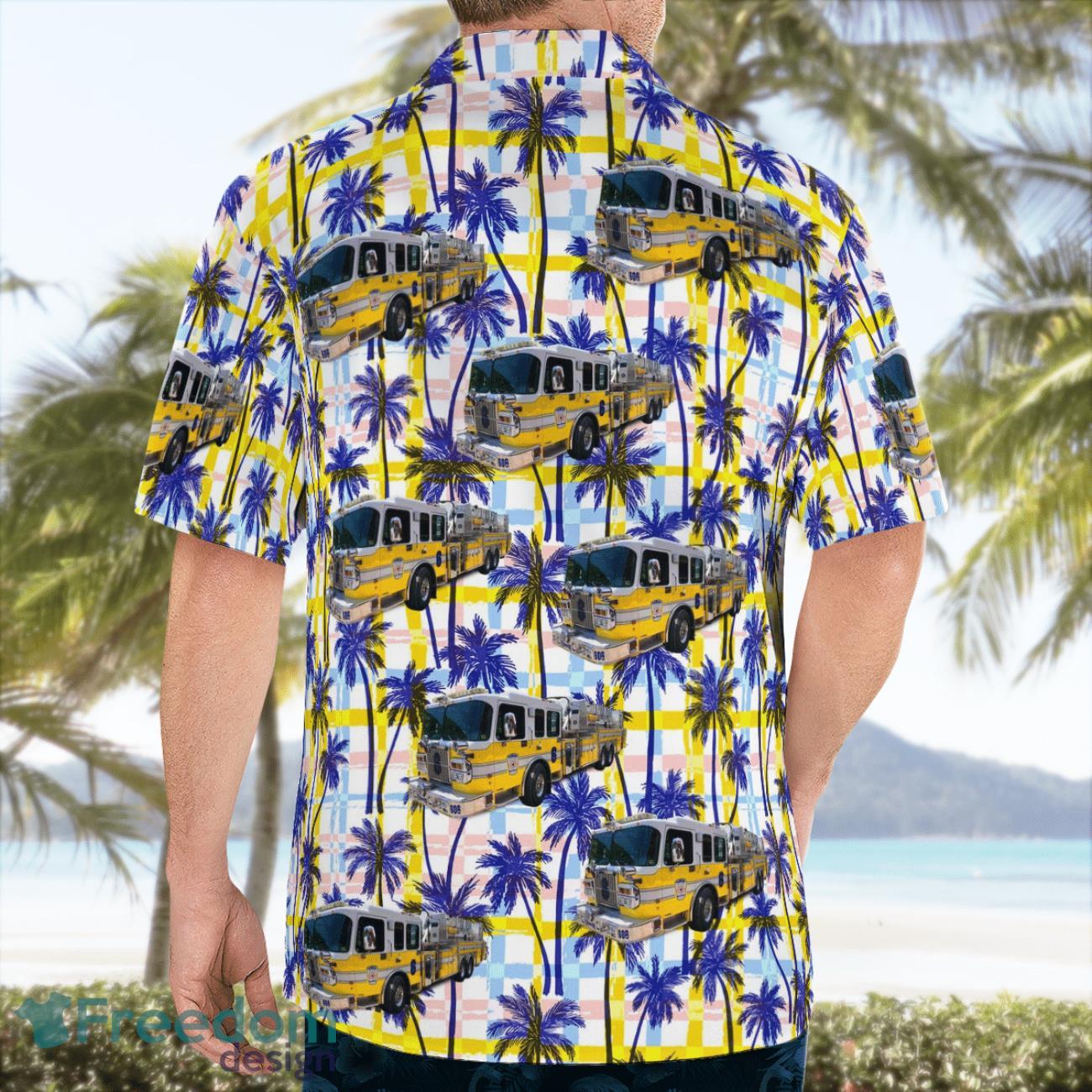 Fairlea Volunteer Fire Department Beach Hawaiian Shirt Summer Gift