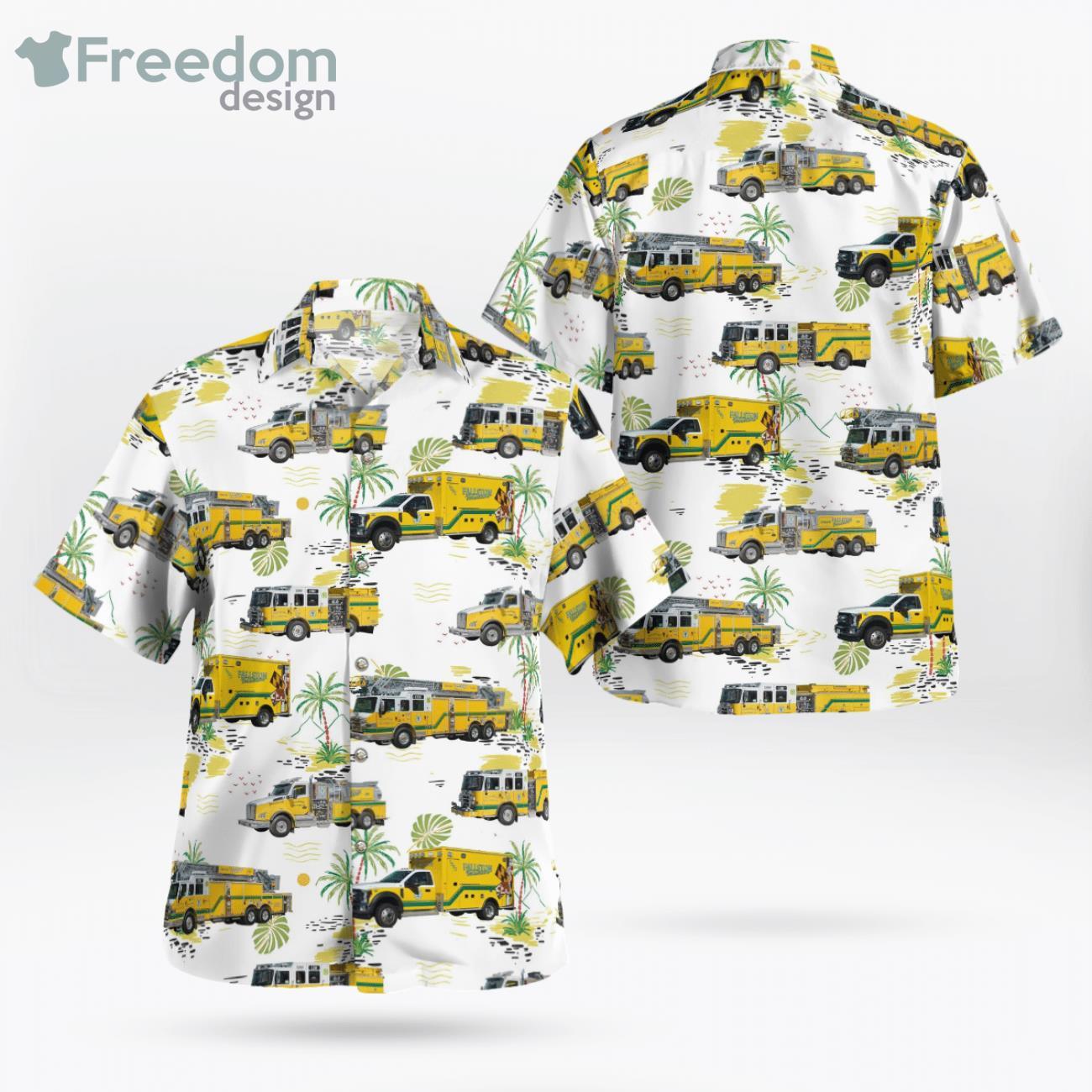 Fallston Harford County Maryland Fallston Volunteer Fire And Ambulance Hawaiian Shirt Fallston Harford County Maryland Fallston Volunteer Fire And Ambulance Hawaiian Shirt