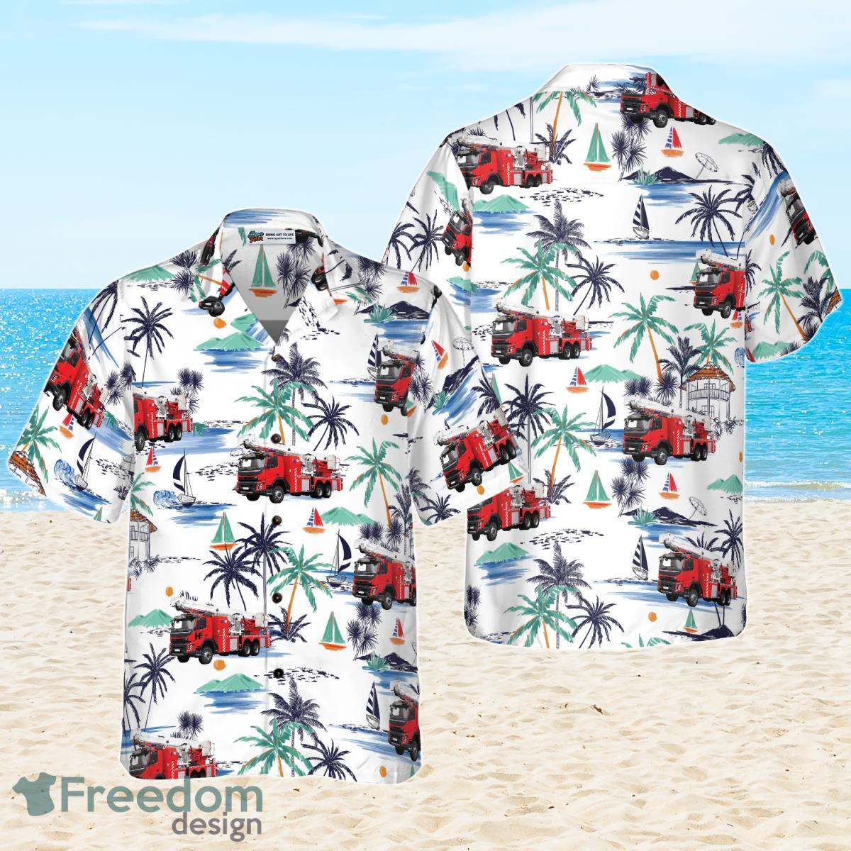 Fire Truck Friend Of Firefighter Hawaiian Shirt Unique Style For Men And Women Fire Truck Friend Of Firefighter Hawaiian Shirt Unique Style For Men And Women