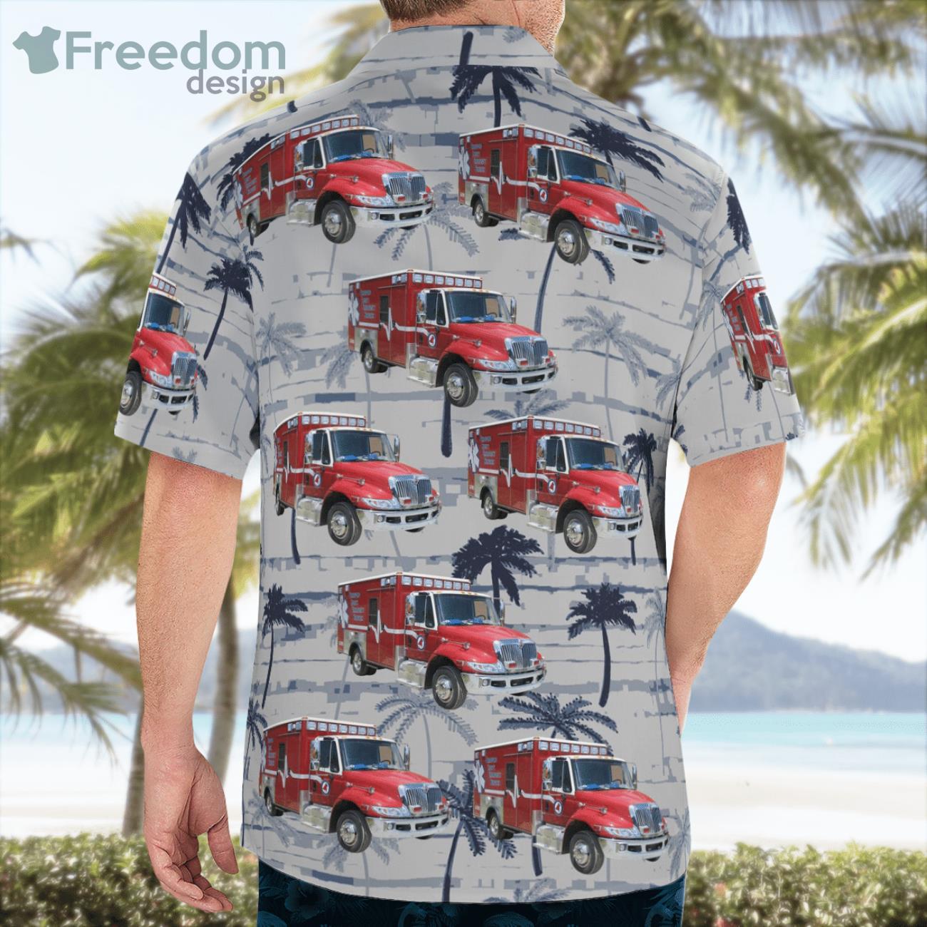 Florida Bradford County Ems Best Gift Hawaiian Shirt