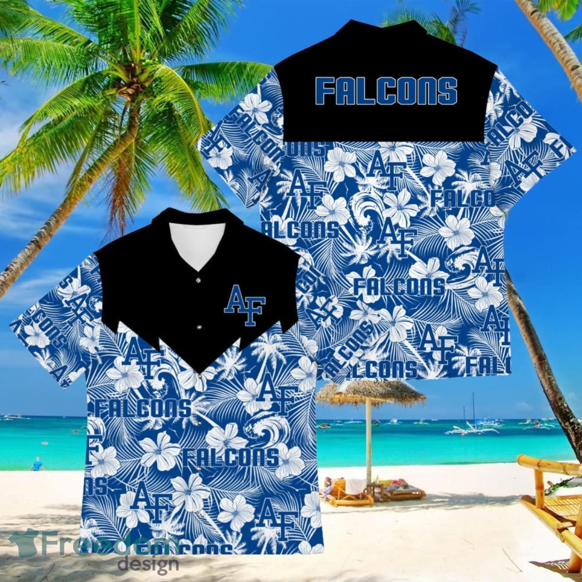 Football American Hawaii Shirt Tropical Beach Tree Air Force Falcons Football American Hawaii Shirt Tropical Beach Tree Air Force Falcons