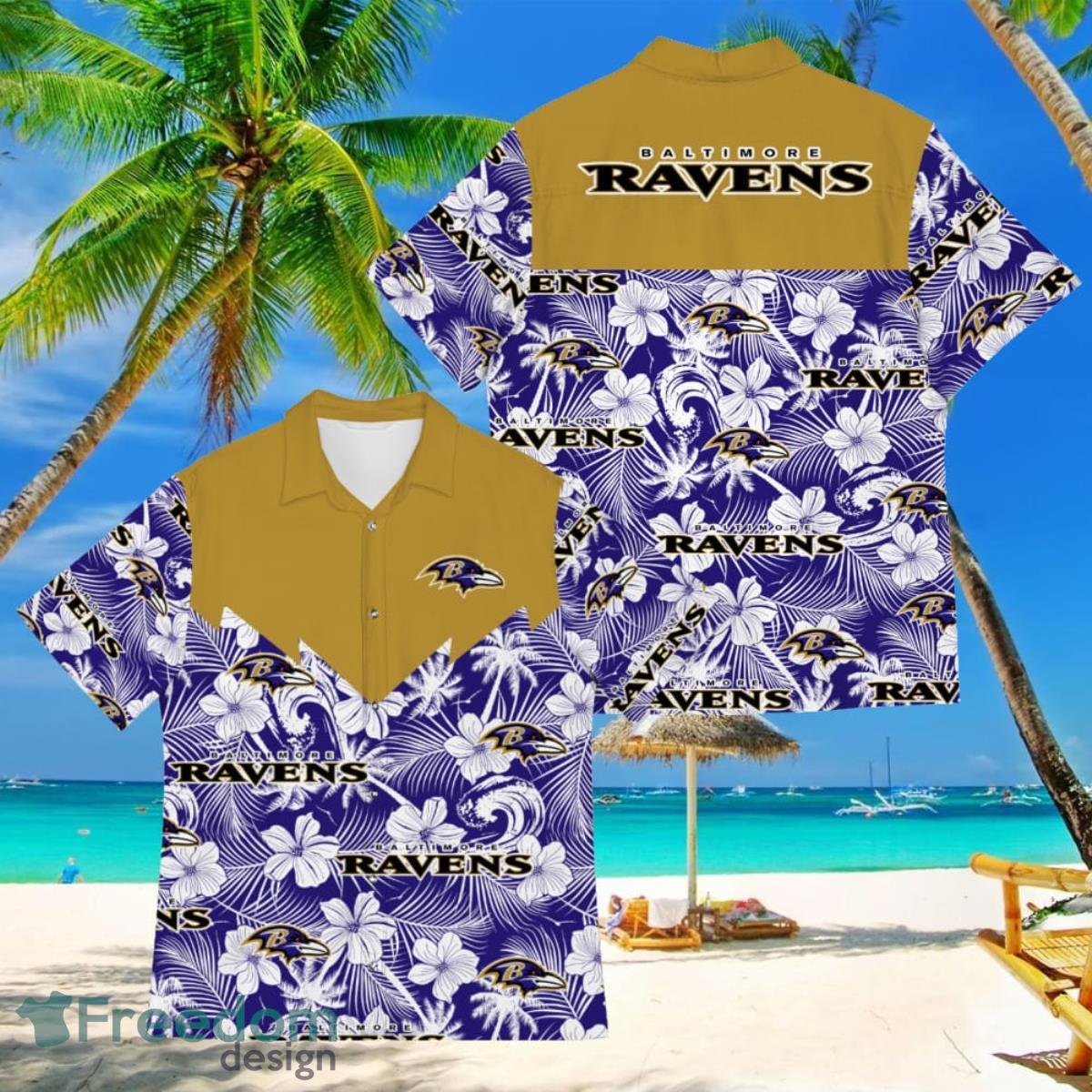 Football American Hawaii Shirt Tropical Beach Tree Baltimore Ravens Football American Hawaii Shirt Tropical Beach Tree Baltimore Ravens