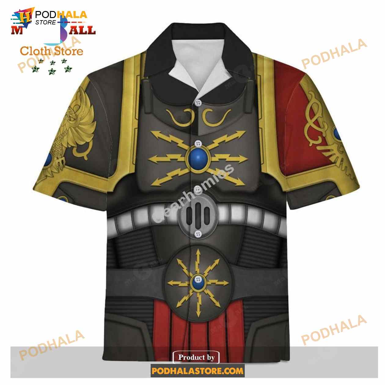 Gearhomies Unisex Hawaiian Shirt The Shadowkeepers 3D Costumes - Long time