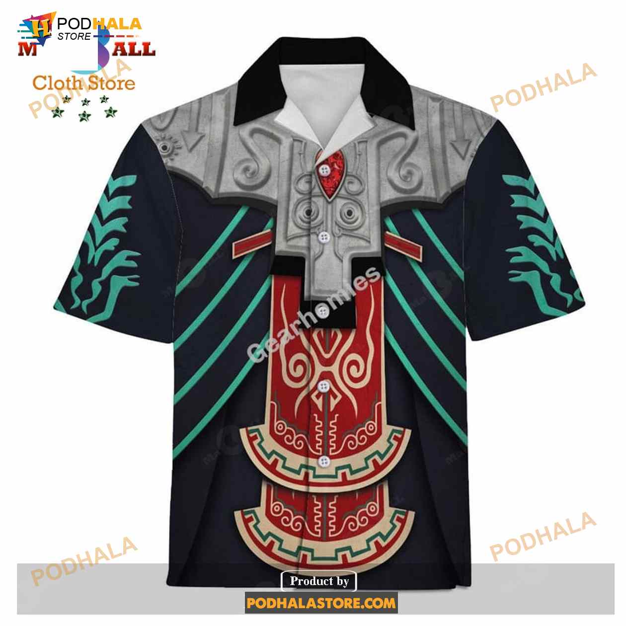 GearHomies Unisex Hawaiian Shirt Zant 3D Costumes - You look so healthy and fit
