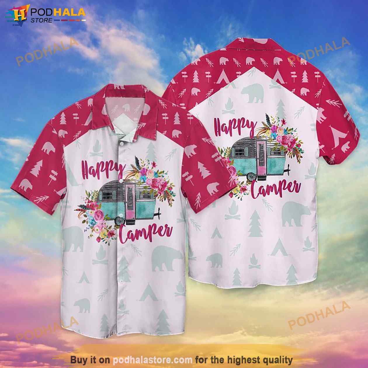 Happy-Camper-Bus-And-Flowers-Funny-Hawaiian-Shirt.jpg