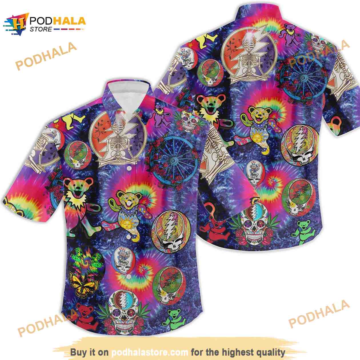 High-Quality-Bears-Grateful-Dead-Tie-Die-Hawaiian-Shirt.jpg