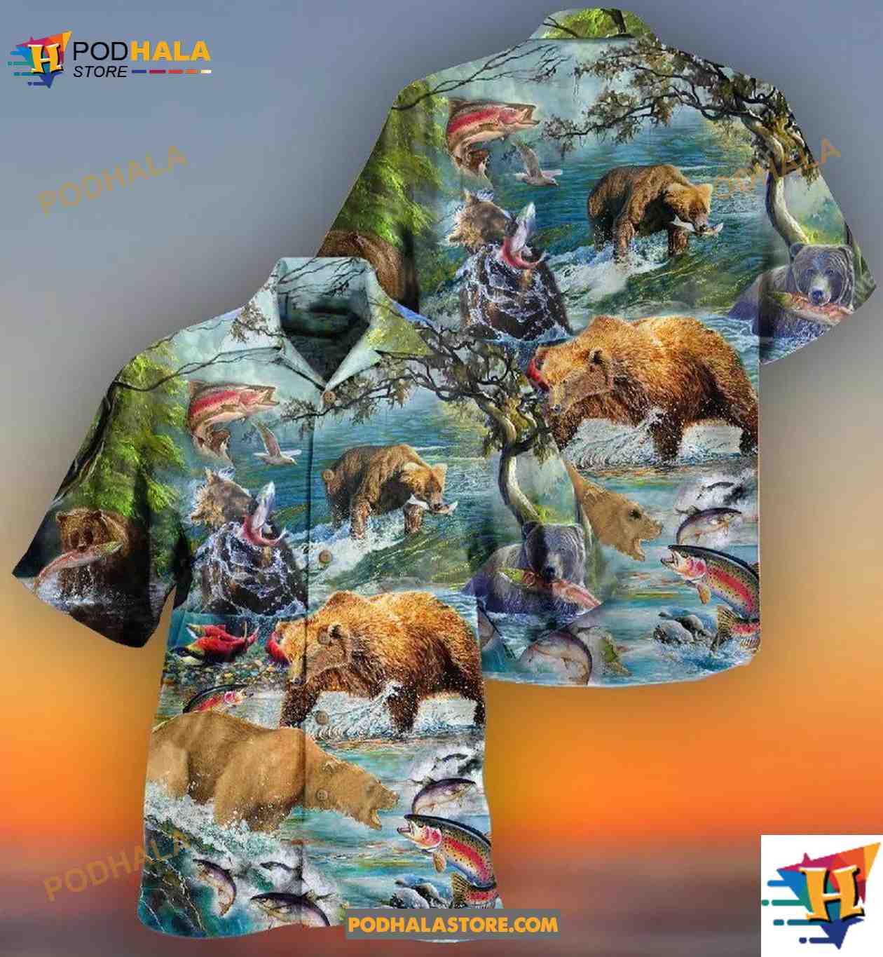 Hunting-Animals-Amazing-Salmon-Hunting-With-Bear-Hawaiian-Shirt-Gift-Ideas-For-Bear-Lovers_1.jpg