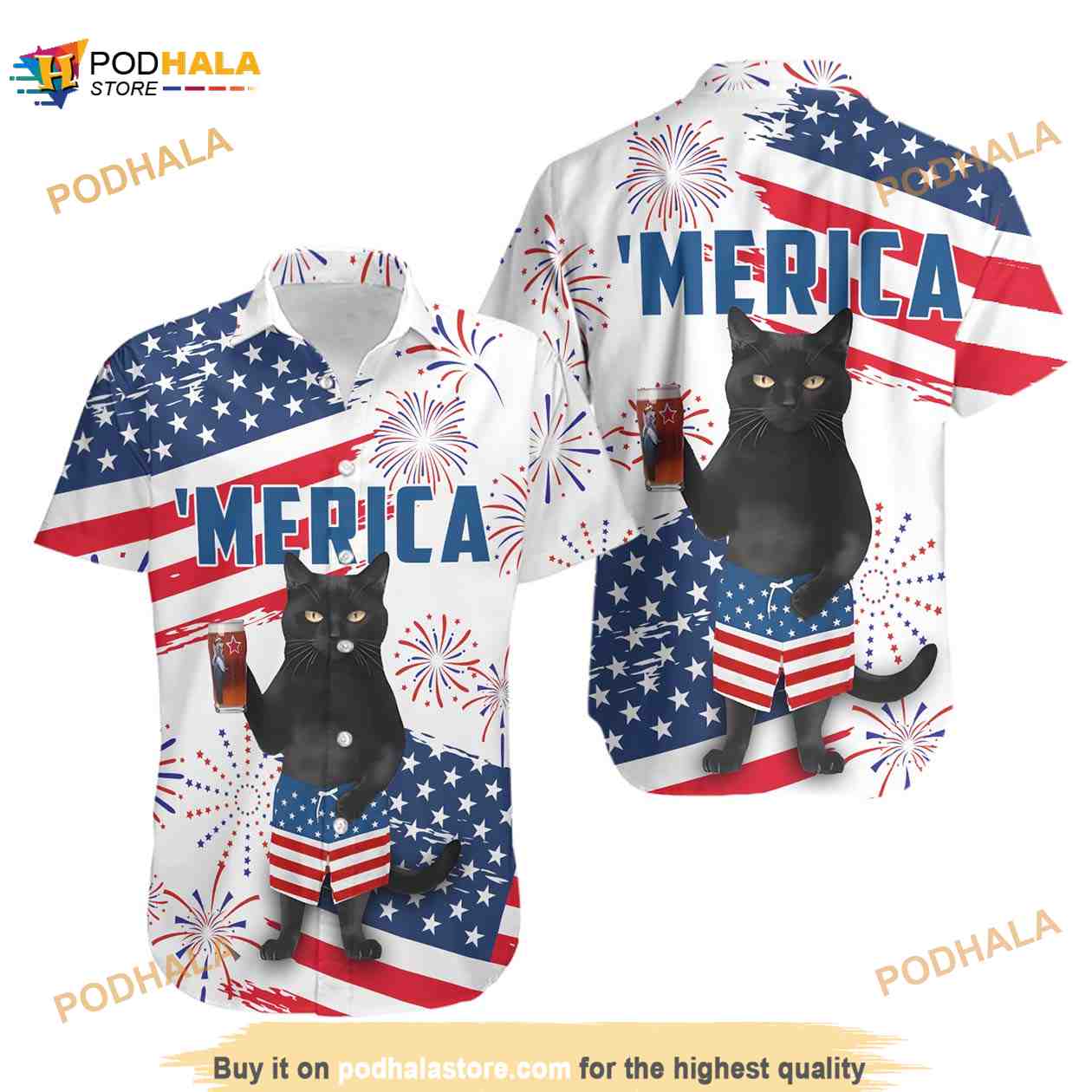 Independence-Day-Black-Cat-Merica-3d-Hawaiian-Shirt.jpg