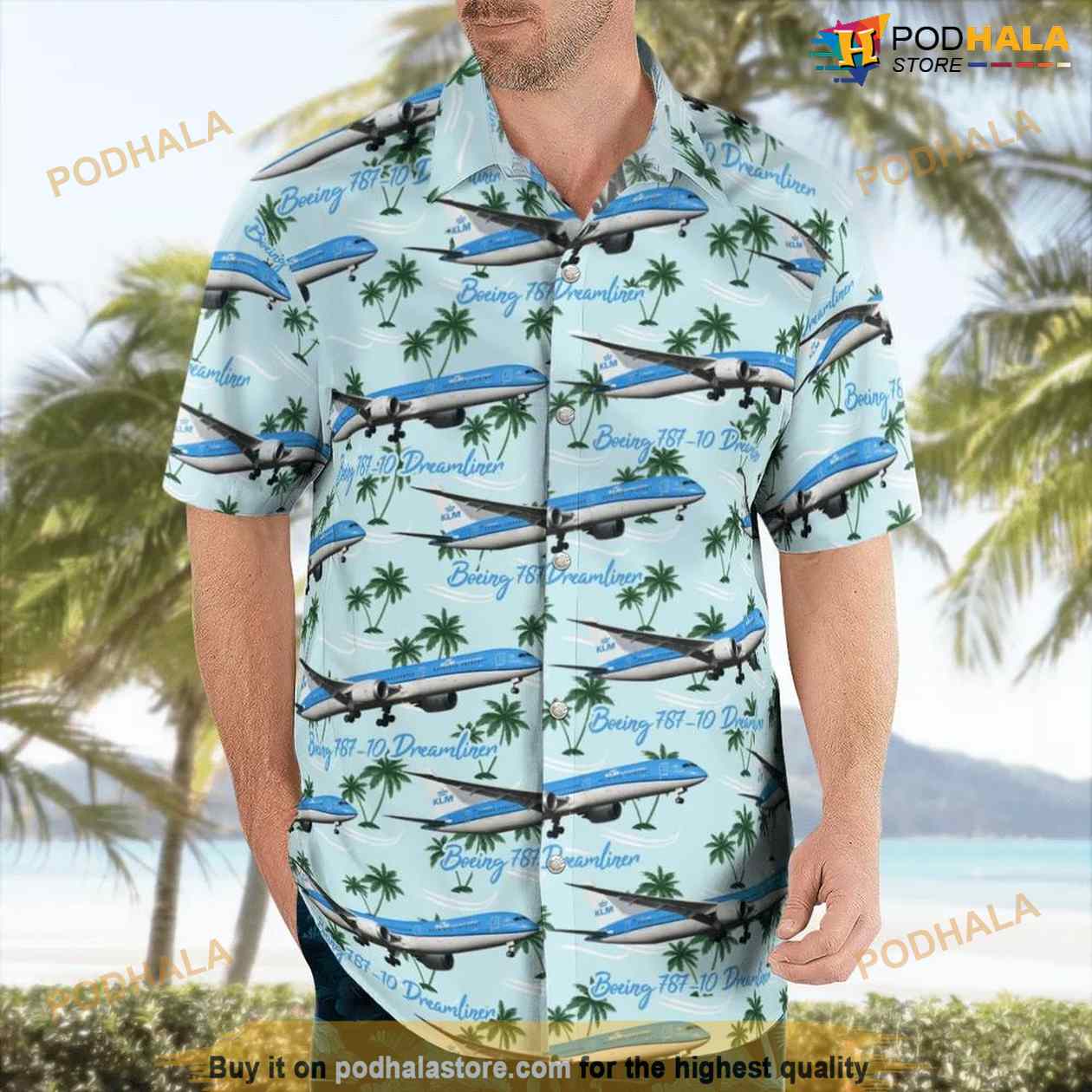 Klm-Royal-Dutch-Airlines-Boeing-787-10-Dreamliner-Summer-Beach-Aloha-Hawaiian-Shirt-1.jpg