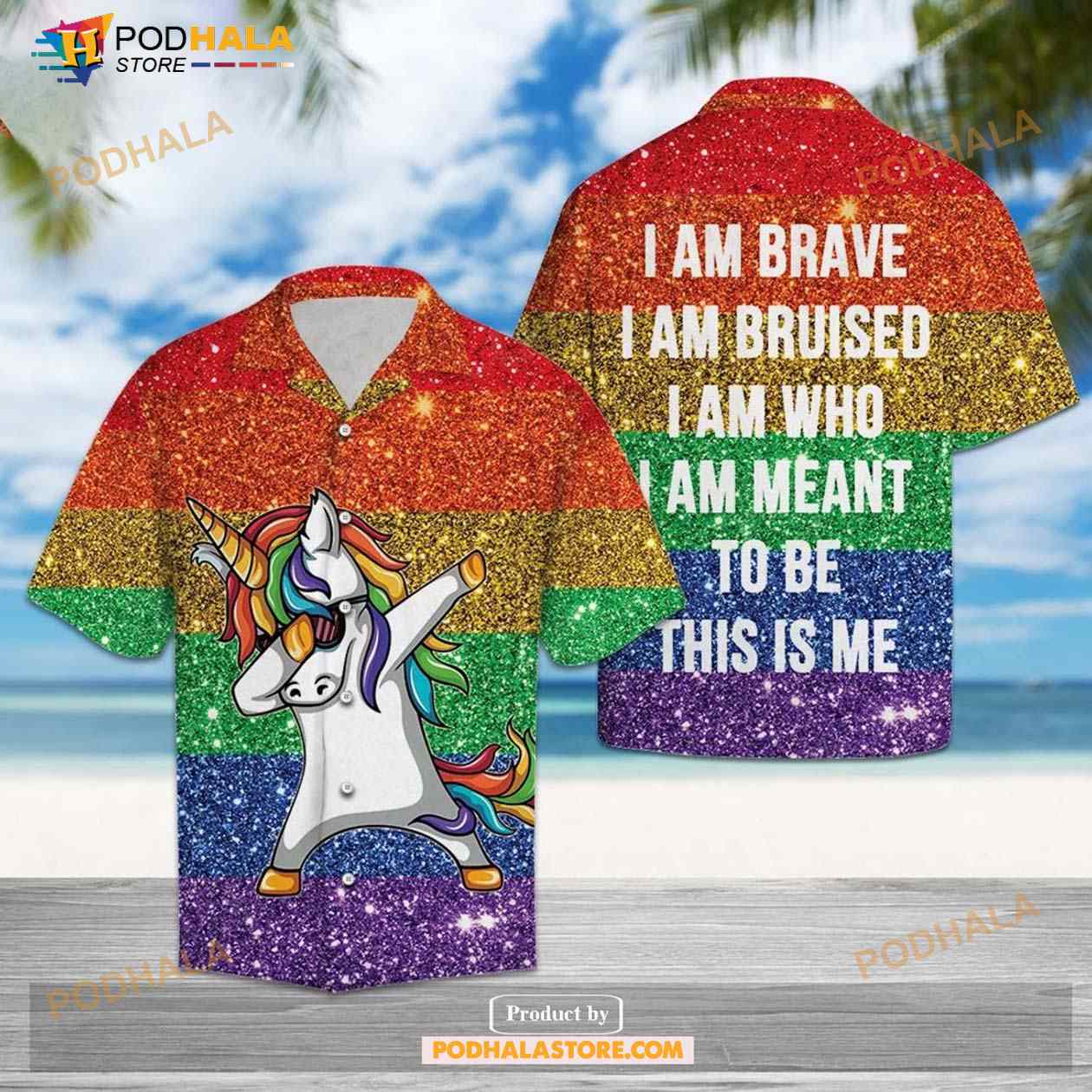 LGBT-Unicorn-I-Am-Who-I-Meant-To-Be-This-Is-Me-Funny-Hawaiian-Shirt.jpg