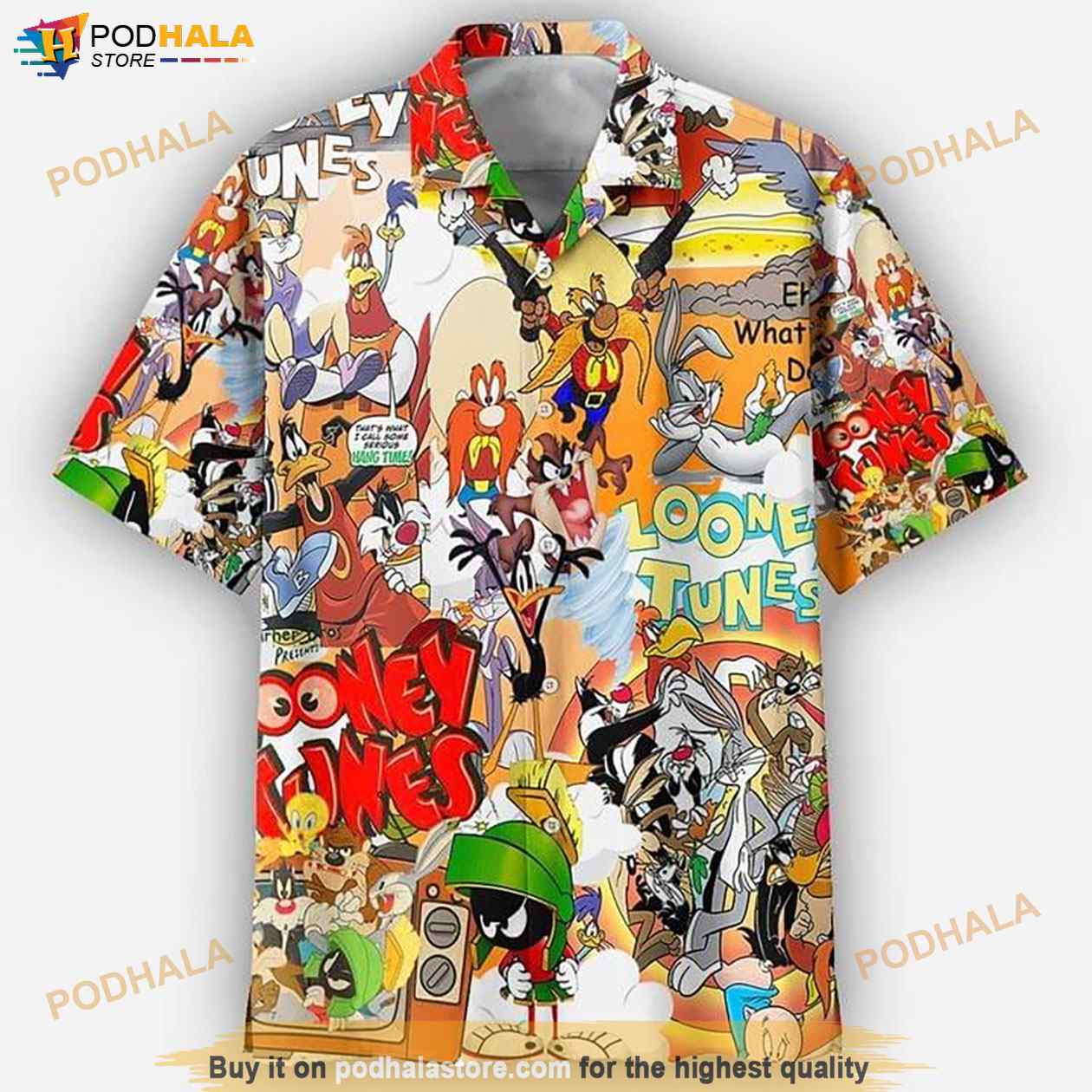Looney-Tunes-Print-Funny-Hawaiian-Shirt-Tropical-Shirt-For-Men.jpg