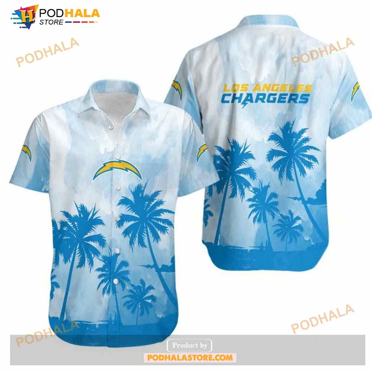 Los-Angeles-Chargers-Coconut-Trees-NFL-Gift-For-Fan-Hawaiian-Graphic-Shirt.jpg
