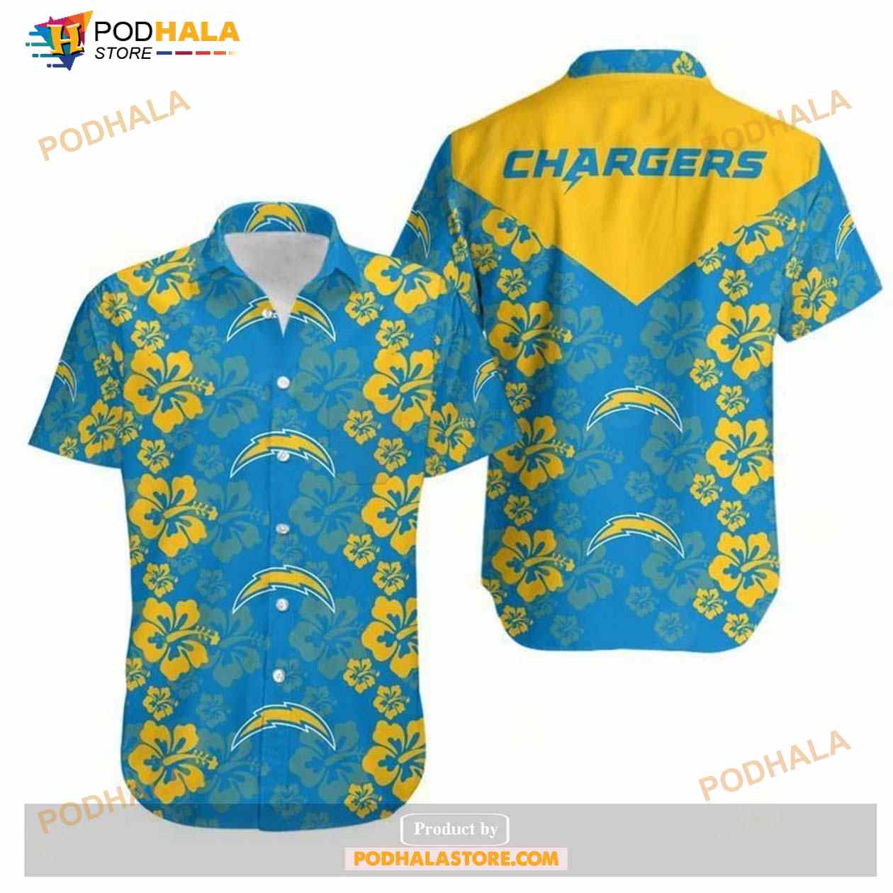Los-Angeles-Chargers-Flowers-Hawaii-Shirt-Summer-Collection.jpg
