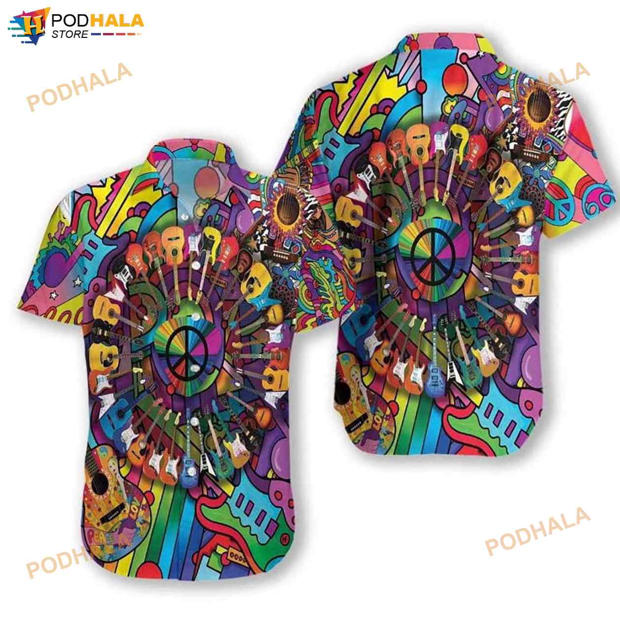 Peace-Love-Music-3D-Funny-Hawaiian-Shirt.jpg
