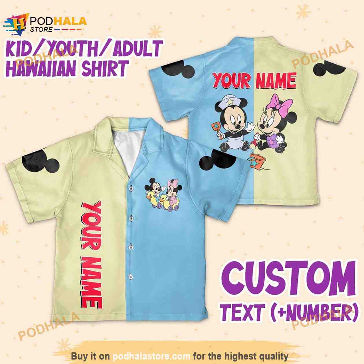 Personalize-Name-Disney-Baby-Mikey-Minnie-Cute-Color-Mikey-Minnie-Hawaiian-Shirt.jpg