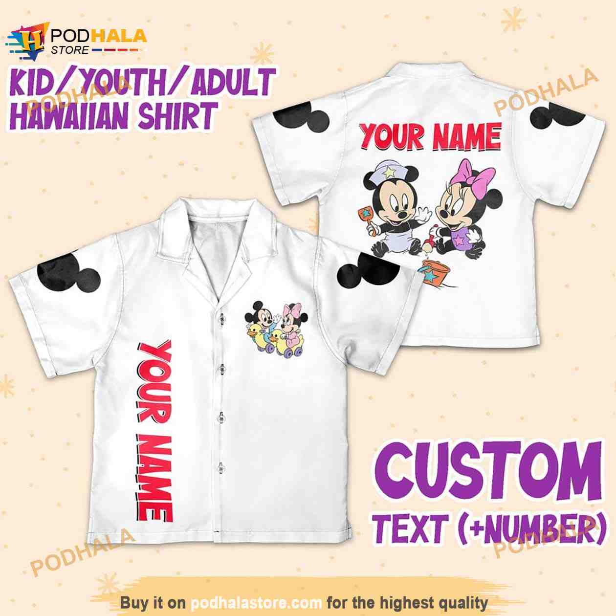 Personalize-Name-Disney-Baby-Mikey-Minnie-White-Mikey-Minnie-Hawaiian-Shirt.jpg
