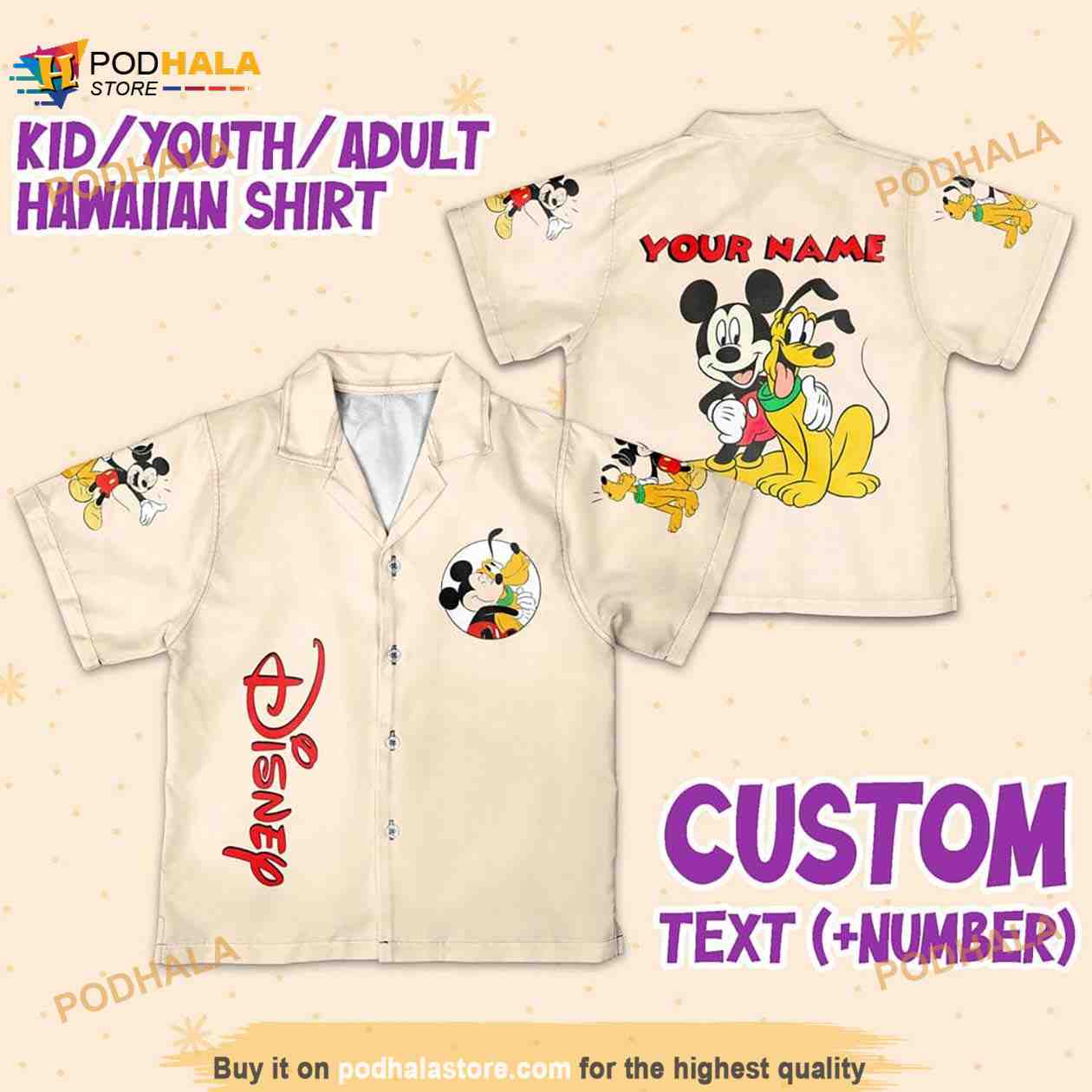 Personalize-Name-Vintage-Disney-Mickey-And-Pluto-Mickey-And-Pluto-Hawaiian-Shirt.jpg