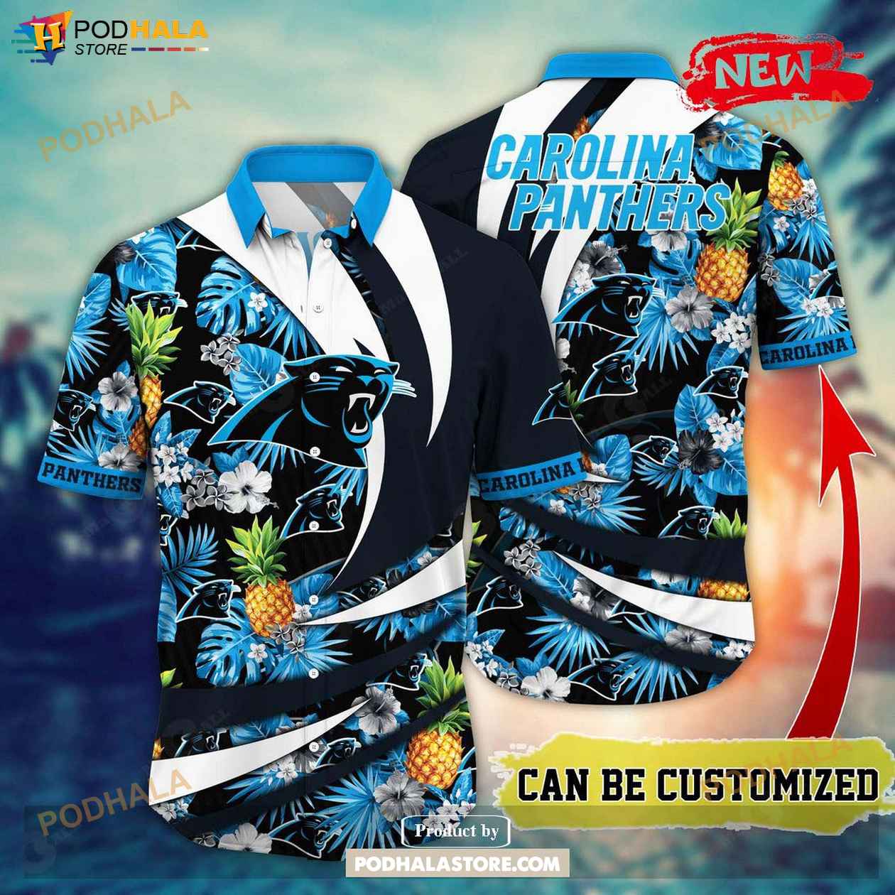 Personalized-Name-Carolina-Panthers-NFL-Flower-Pineapple-Summer-Football-Hawaiian-Shirt.jpg