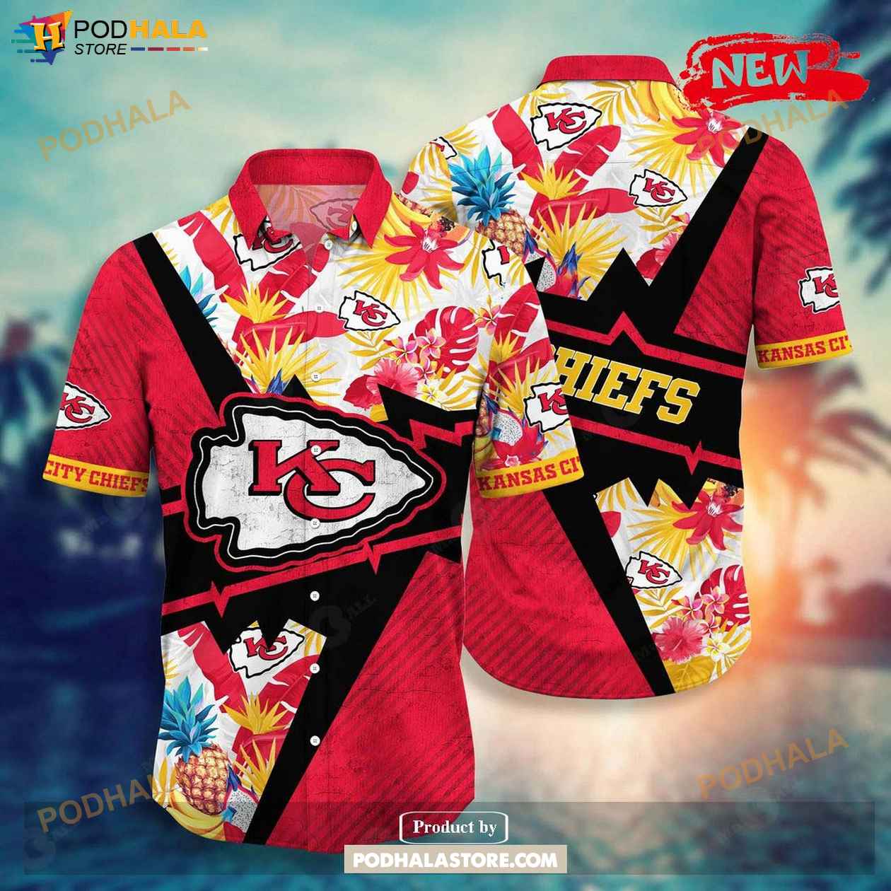 Personalized-Name-Kansas-City-Chiefs-NFL-Flower-Mix-Black-Summer-Football-Hawaiian-Shirt.jpg