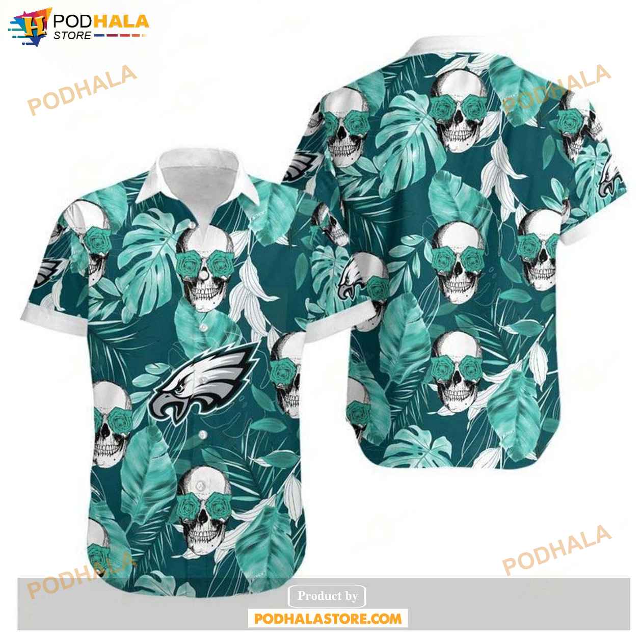 Philadelphia-Eagles-Coconut-Leaves-And-Skulls-Hawaii-Shirts.jpg