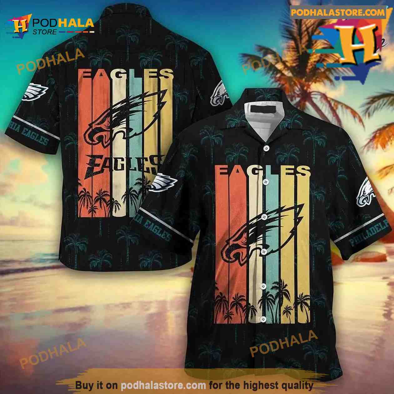 Philadelphia-Eagles-NFL-Hawaii-Beach-Shirt-Retro-Summer-Button-Hawaiian-Shirt.jpg