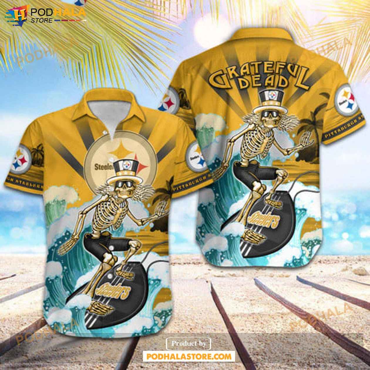 Pittsburgh-Steelers-NFL-Skateboarding-Skull-Collection-Hawaiian-Shirt.jpg