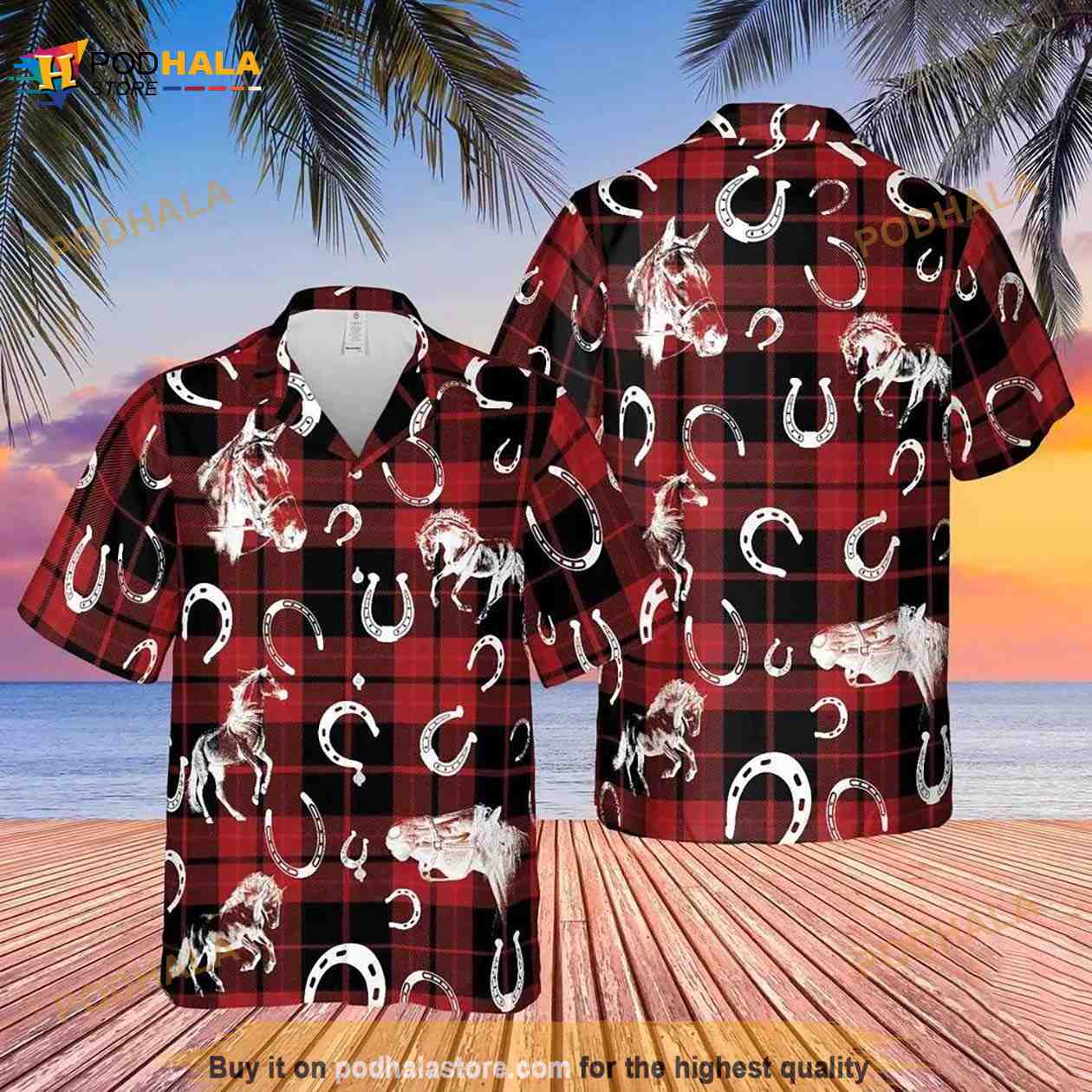 Plaid-Pattern-Horse-All-Over-Printed-3D-Hawaiian-Shirt-Gifts-For-Horse-Lovers.jpg